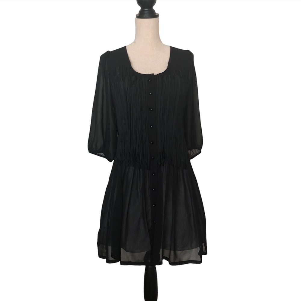 Lafer Chiffon Babydoll Dress